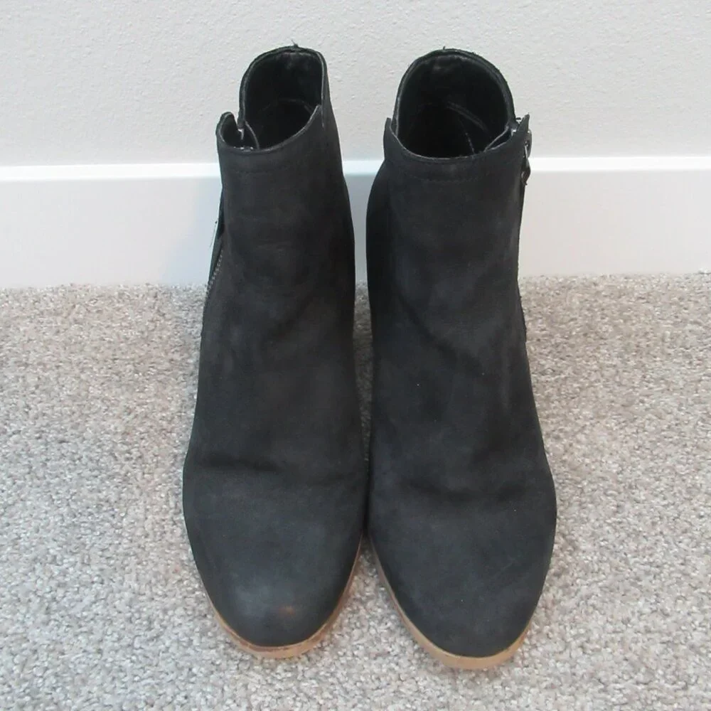 ALDO Black Block Heel Ankle‎ Boots